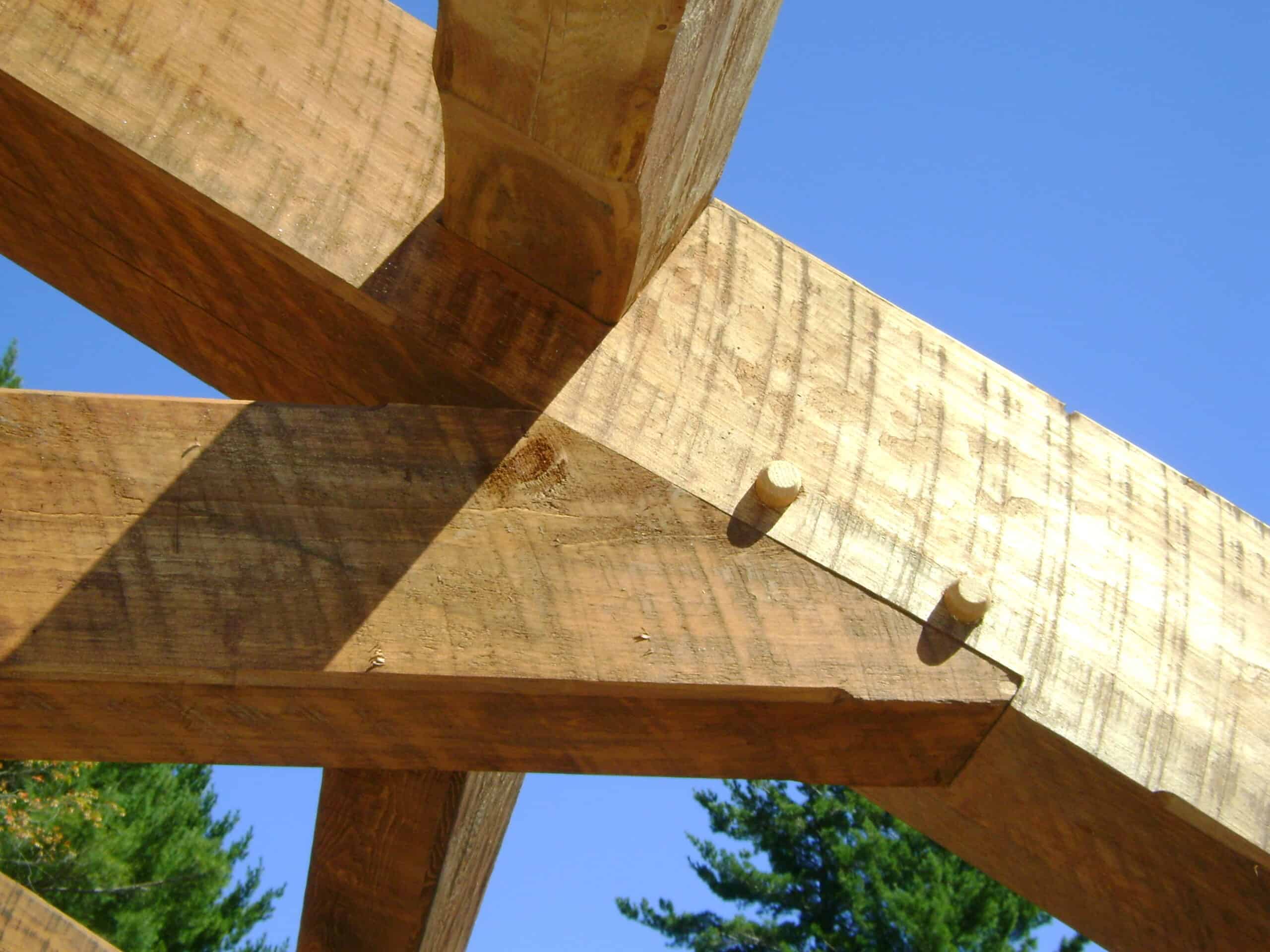 Fundamentals of Timber Framing Sanborn Mills Farm